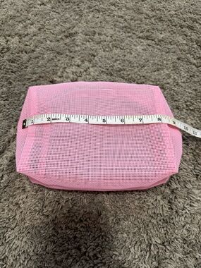 Pink Mesh Travel Pouch